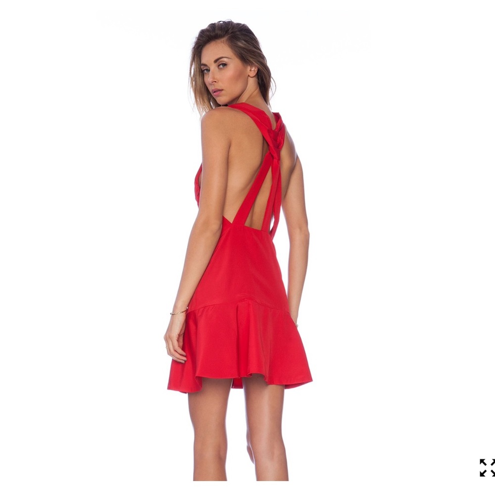 Gorgeous red dress by keepsake!